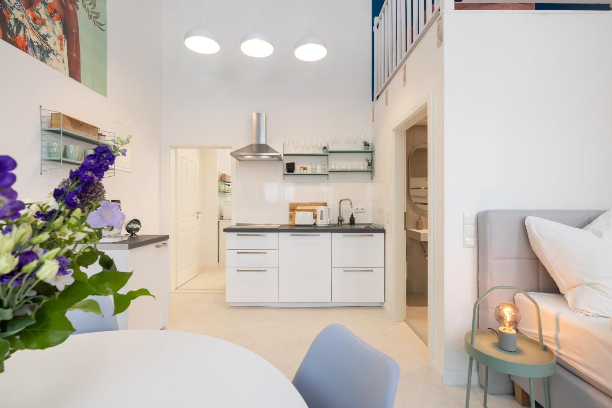Great 2-Room Loft With 2 Bathrooms And 2 Kitchen Berlin Exterior photo